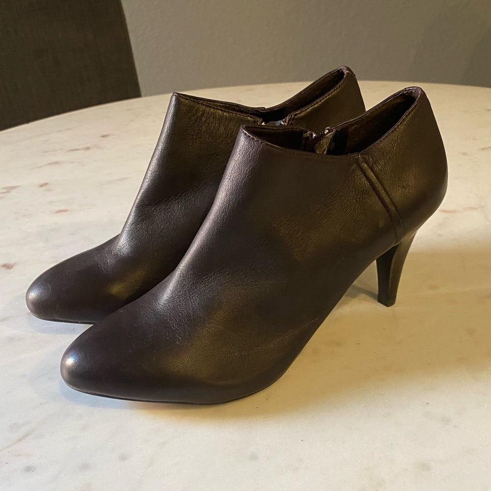 Antonio Melani Leather Bootie